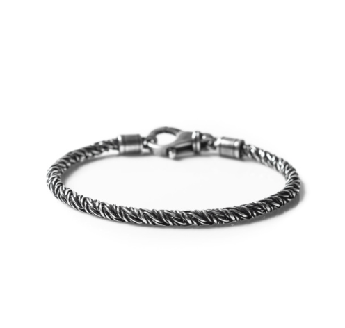 Iron-rope-Bracciale-in-argento925-made-in-italy